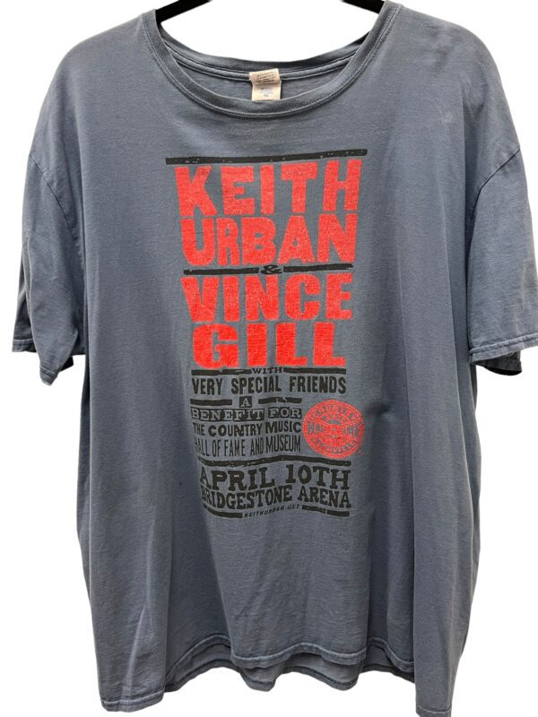 Keith Urban x Vince Gill Country Benefit Concert T-Shirt