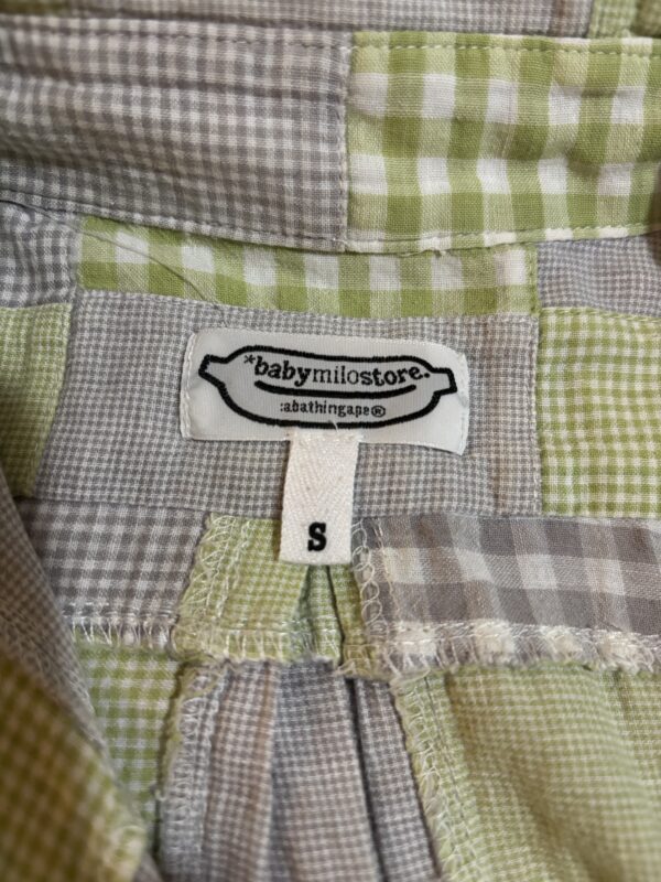 Baby Milo by BAPE OG 2006 Patchwork Button Down Shirt - Image 4