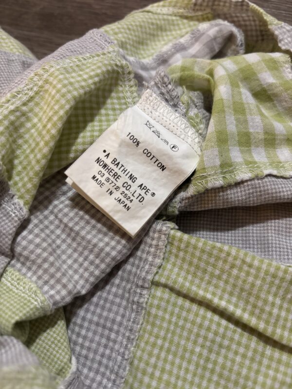 Baby Milo by BAPE OG 2006 Patchwork Button Down Shirt - Image 5